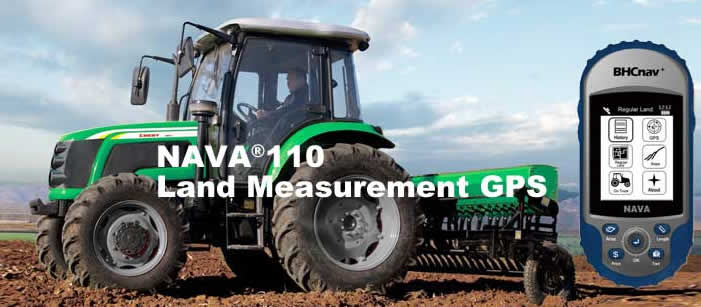 NAVA110 land measurement GPS